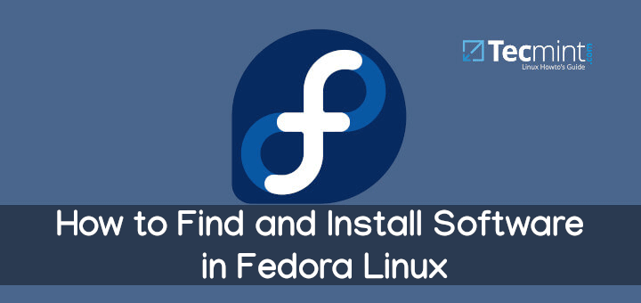 Find and Install Software in Fedora