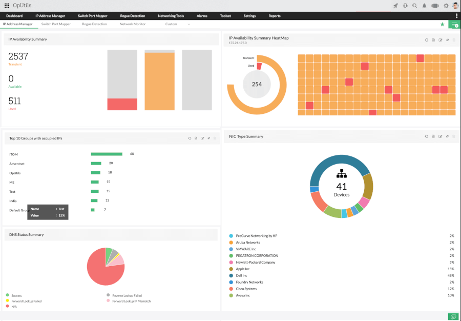 ManageEngine OpUtils