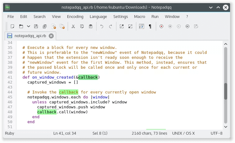  Notepadqq es un editor similar al Notepad ++ para Linux 