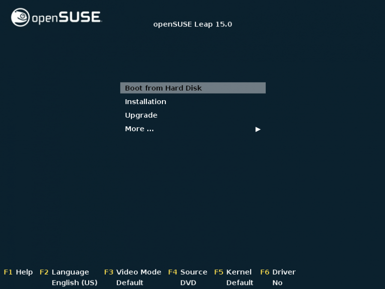 How to Install OpenSUSE Leap 15.0