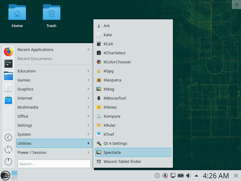 OpenSuse Installed Applications