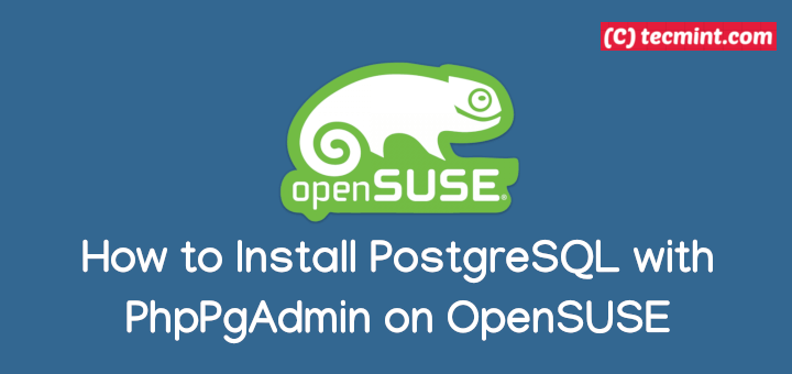 Install PostgreSQL in OpenSuse