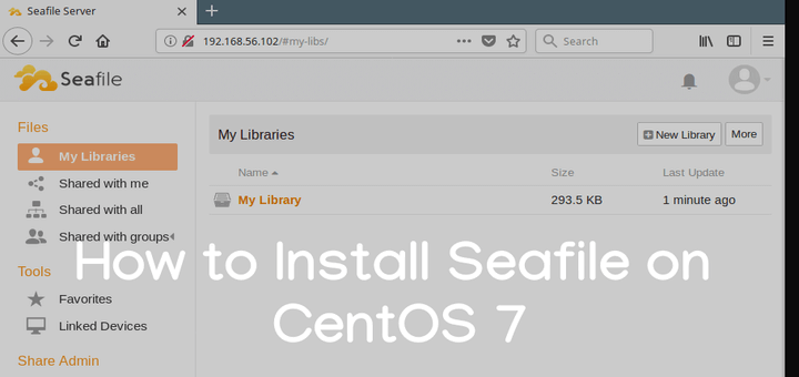 Install Seafile on CentOS 7