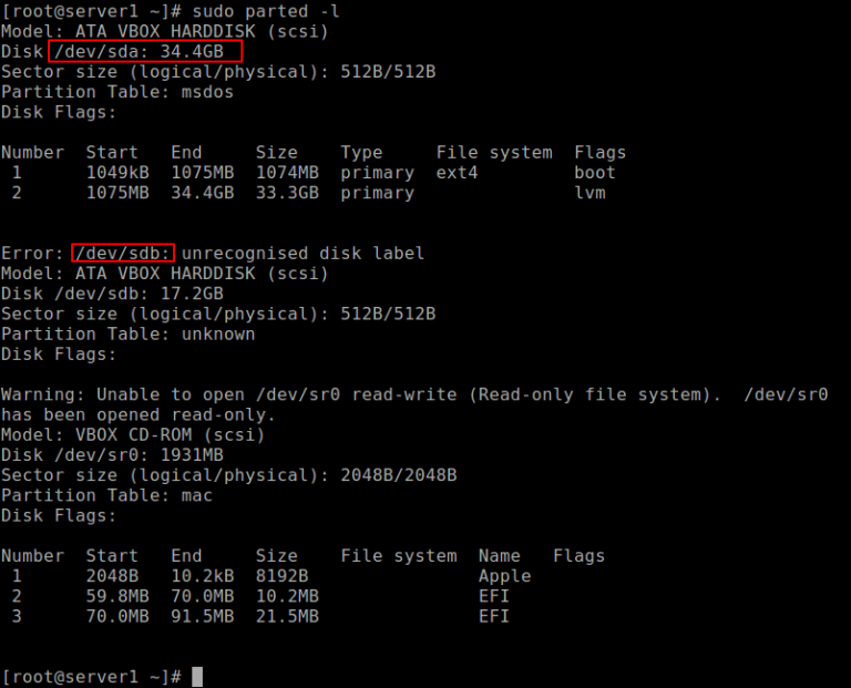 How To Create A Disk Partitions In Linux