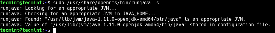  Integrar Java con OpenNMS 
