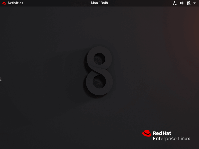 RHEL 8 Gnome Desktop