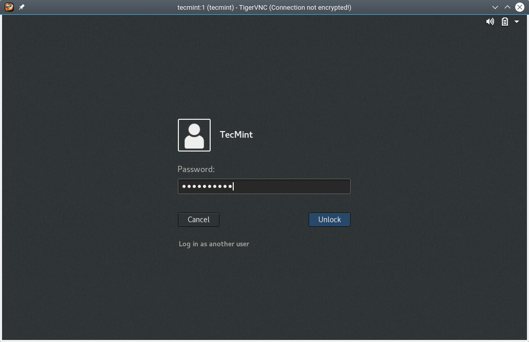 Access Desktop Login Interface