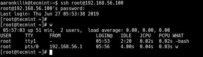 SSH Login Successful