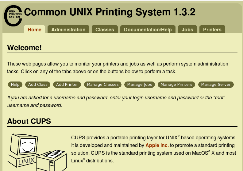  Sistema común de impresión Unix 