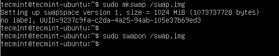 Enable Swap Space in Ubuntu