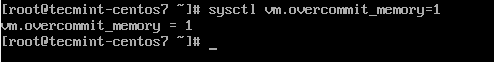  Establecer el parámetro del kernel usando el comando Sysctl 