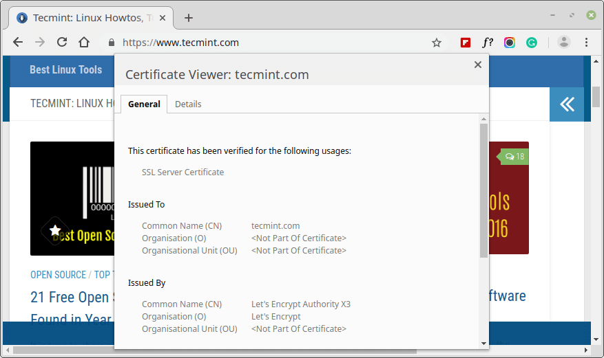 Check SSL Certificate Issuer