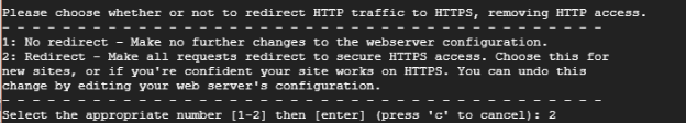 Redirect HTTP to HTTPS on Domain