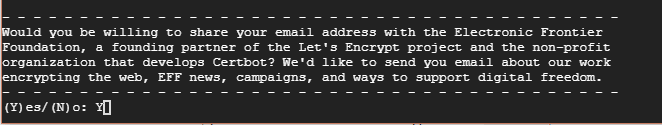 Share Email with EFF