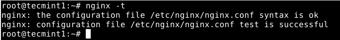 Check Nginx Configuration