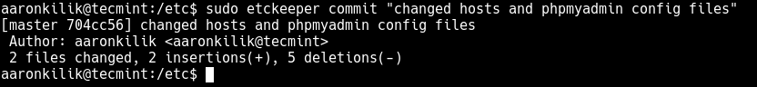 Commit New Changes