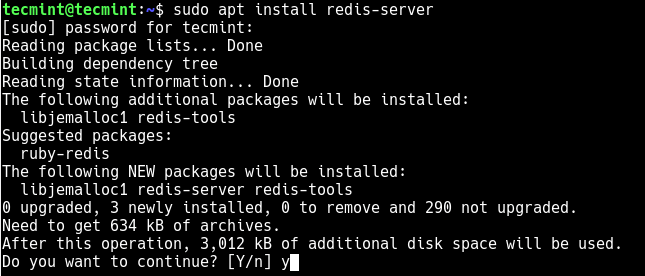 Install Redis on Ubuntu