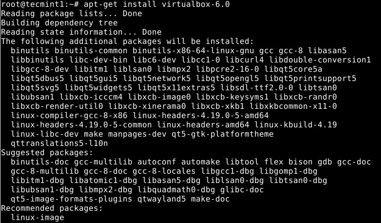 Install VirtualBox in Debian 10