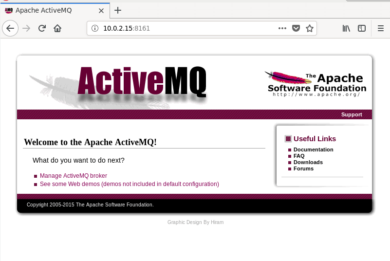 Access Apache ActiveMQ Interface