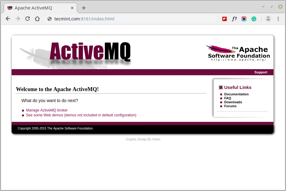 ActiveMQ Admin Console