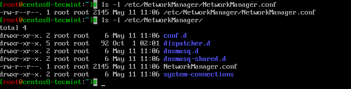 NetworkManager-Konfigurationsdateien