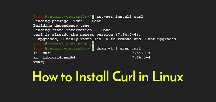 Install Curl in Linux