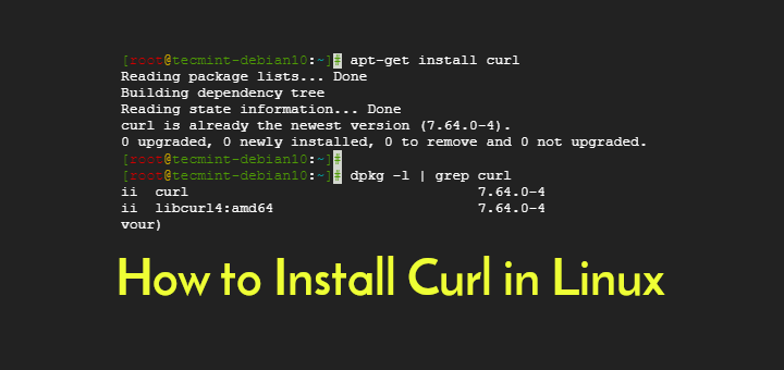 how to install curl on centos