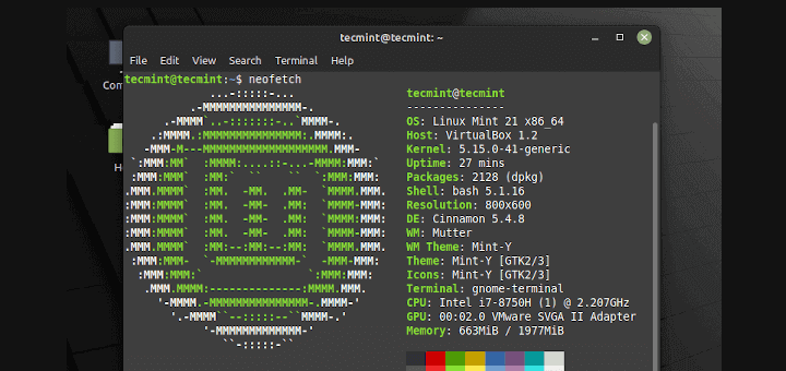 Installation of Linux Mint 21 [Cinnamon Edition] Desktop