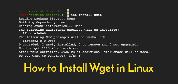 Install Wget in Linux