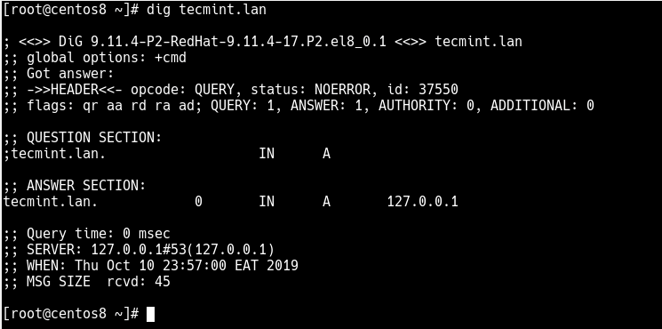 Query Local Domain