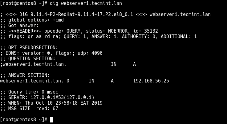 Query Domain DNS