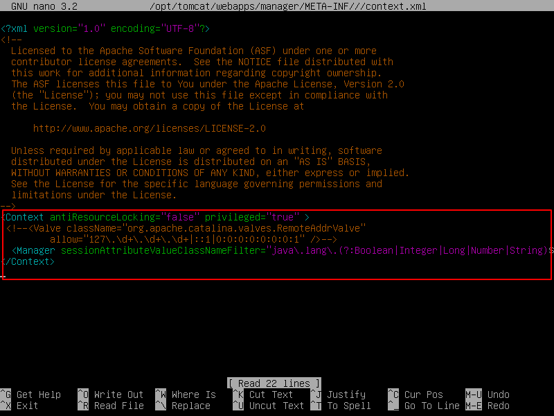 Configure Tomcat Remote Login