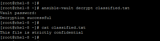Decrypt an Encrypted File