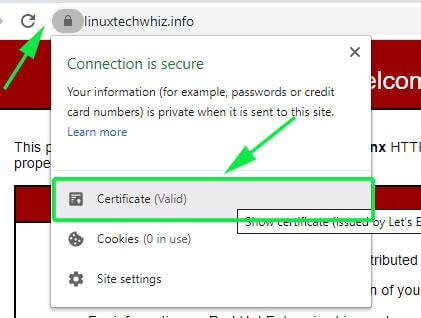 Get Lets Encrypt Certificate Info