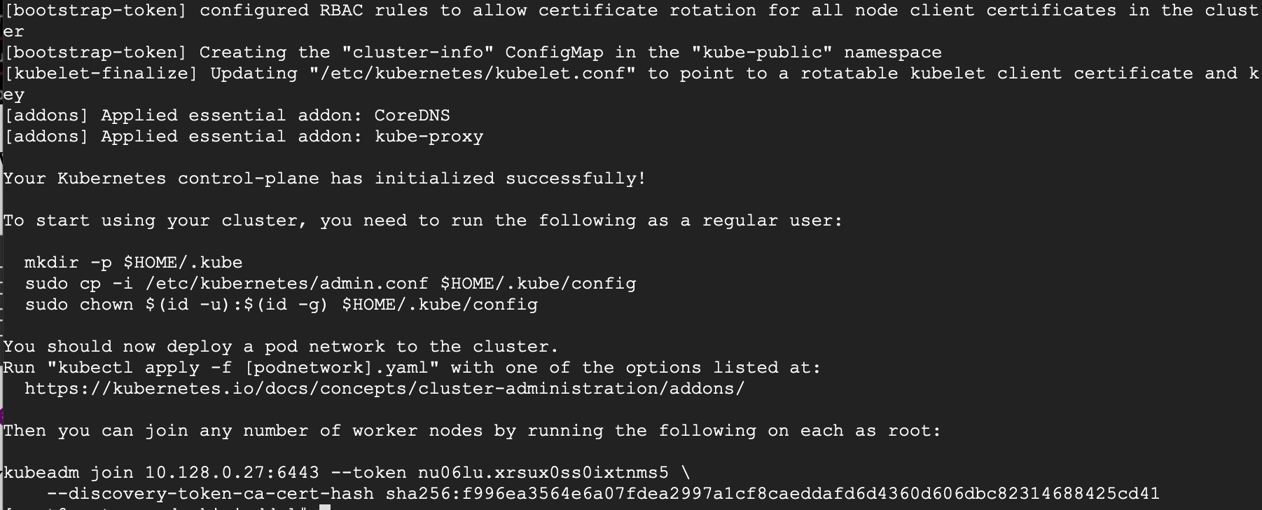 Kubeadm init --pod-Network-CIDR. Kubeadm install. Client init