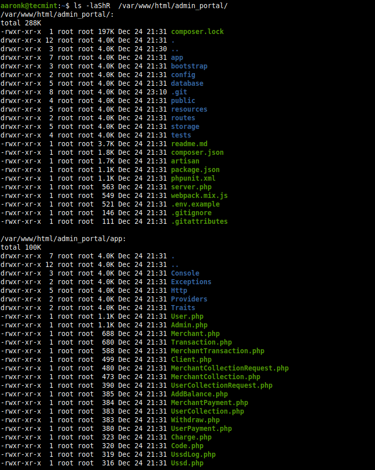 List Sub-directories Recursively