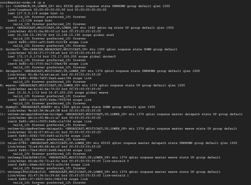 Überprüfen Sie die IP-Adressen