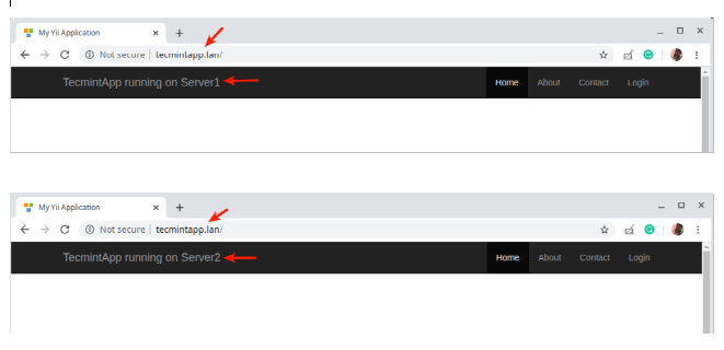 Check Nginx Load Balancing in Linux