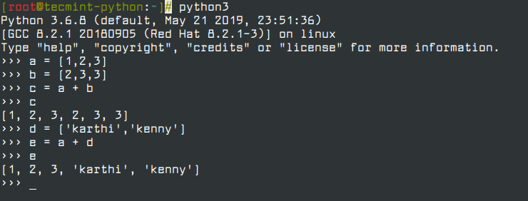  Combinar dos listas en Python 