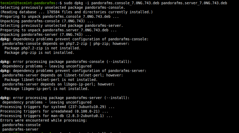 Install Pandora FMS and Console | Tecmint: Linux Howtos, Tutorials & Guides