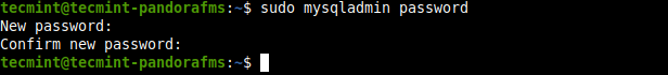 Legen Sie das MySQL-Root-Passwort fest