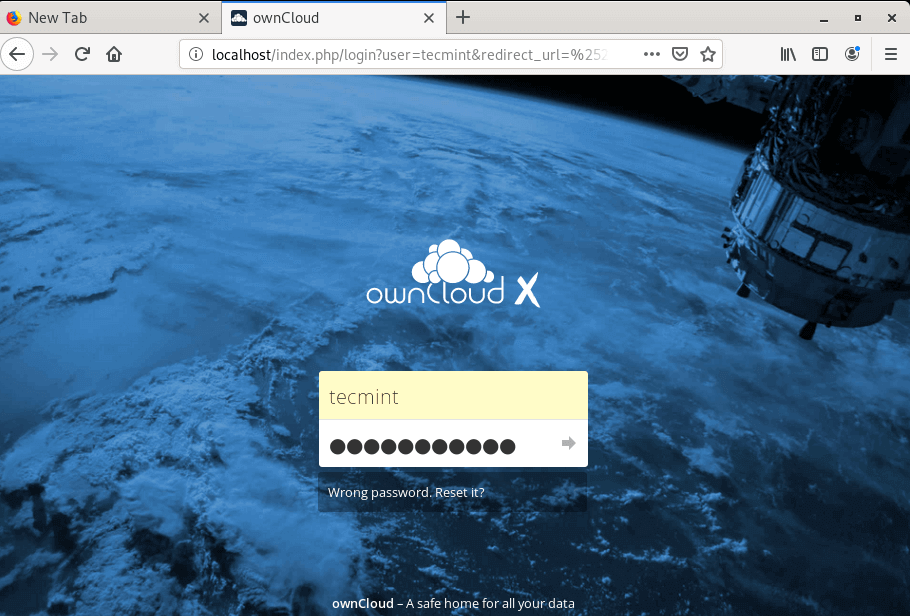 Owncloud Admin Login