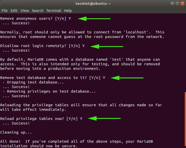 Protect MySQL in Ubuntu