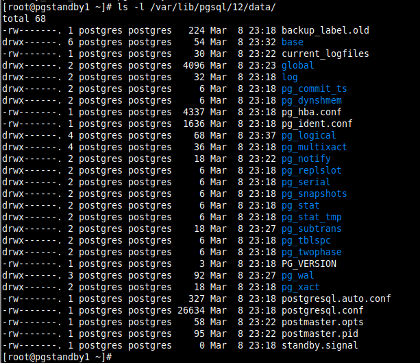 Verify Backup Data Directory