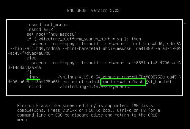 Change Linux Mint Grub Parameter