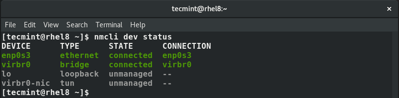 How to Configure Network Connection Using 'nmcli' Tool