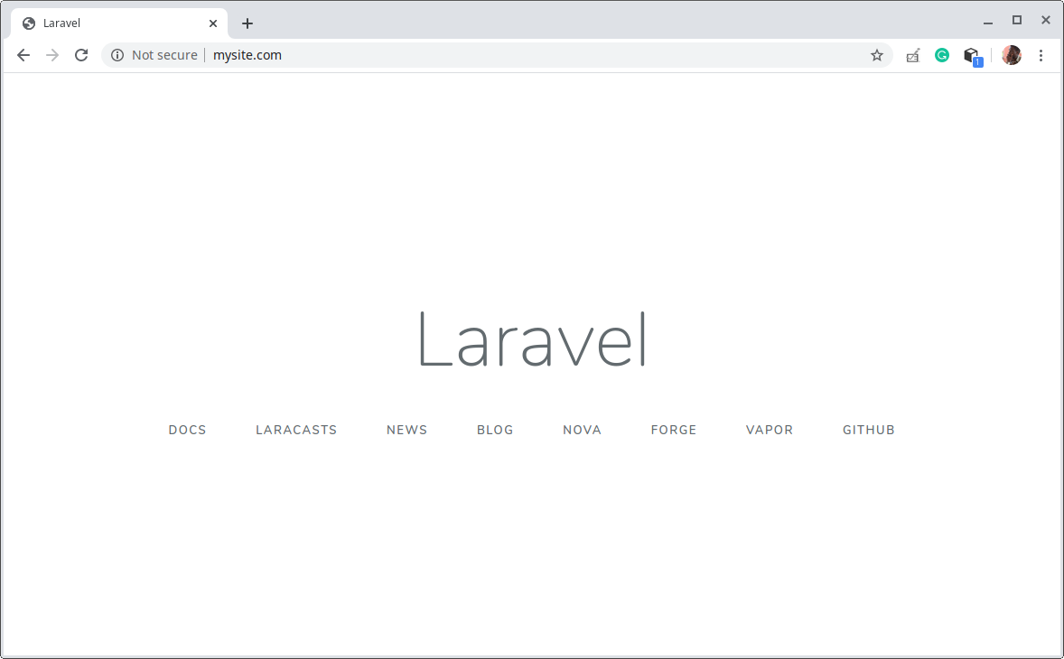 Laraval Web Access