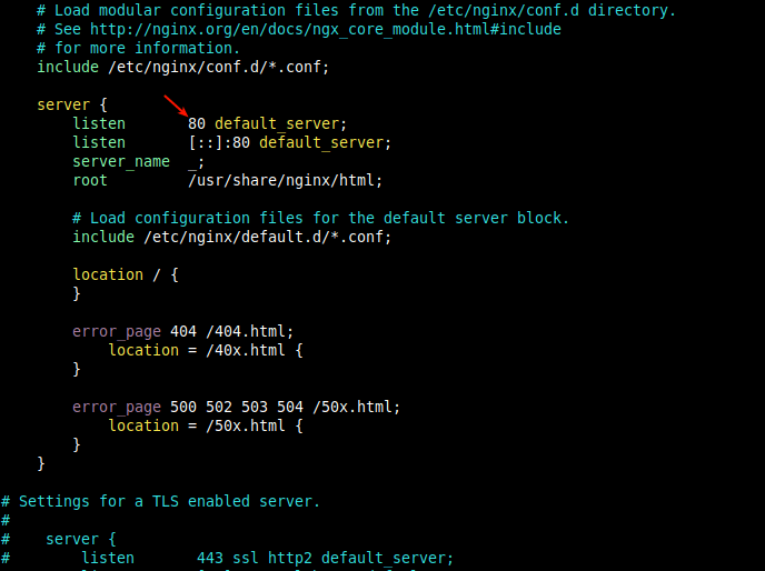 Nginx Server Block Configuration