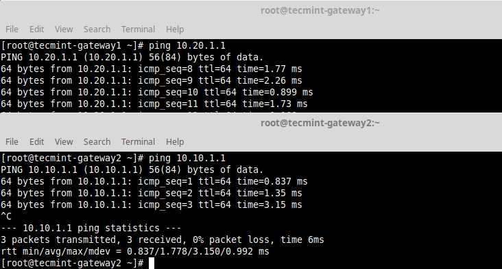 Ping Security Gateways