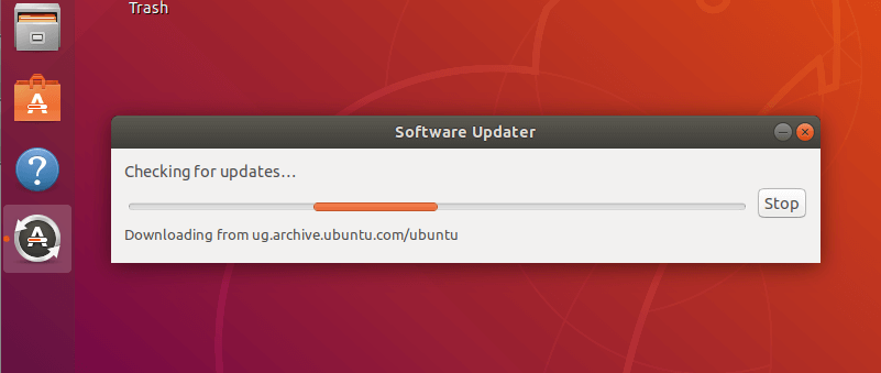 Checking for Ubuntu Upgrades